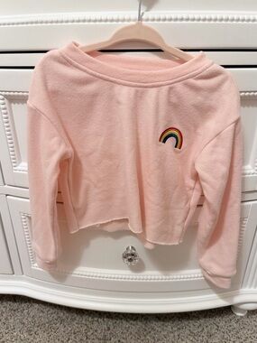 Iloveplum Summer Crop Sweatshirt 2Y